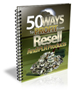 Thumbnail 50 Ways To Profit From PLR Products   