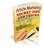 Thumbnail Article Marketing Secret Tips and Tricks