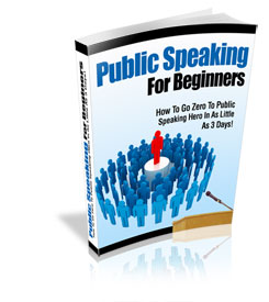 Thumbnail  Public Speaking For Beginners 