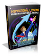 Thumbnail Inspirational Lessons From Inspirational People - Ebook Thumbnail Inspirational Lessons From Inspirational People - Ebook