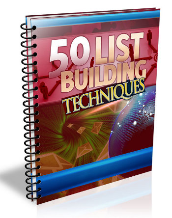 Product picture 50 List Building Techniques