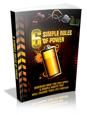 Product picture 6 Simple Rules Of Power  ebook