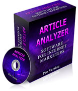 Product picture Article Analyzer  Software
