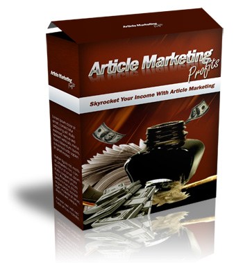 Product picture Article Marketing Profits - Ebook + Audio + Video