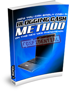 Product picture Blogging Cash Method MRR