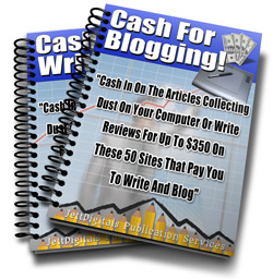 Product picture Cash For Blogging