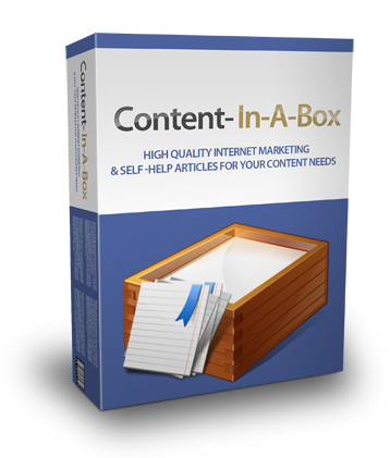Product picture Content In A Box