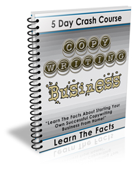 Product picture Copy Writing Business - 5 Day Crash Course