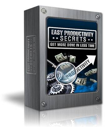 Product picture Easy Productivity Secrets