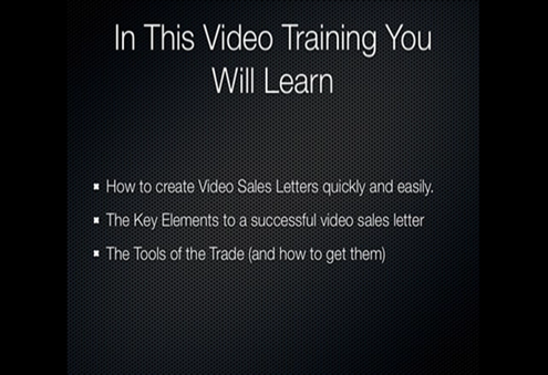 Product picture Easy Video Sales Letters