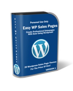 Product picture Easy WordPress Sales pages