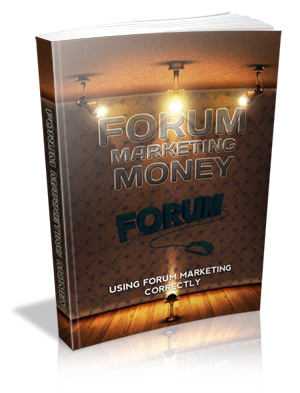 Product picture Forum Marketing Money