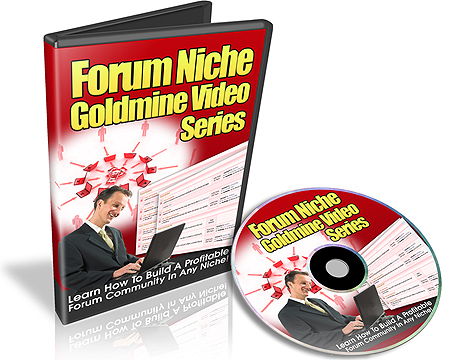 Product picture Forum Niche Goldmine Video Series