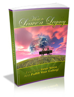 Product picture How to Leave a Legacy - Ebook