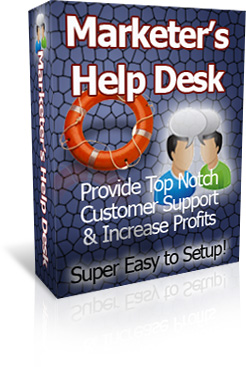Product picture Marketers Help Desk : Support and Profit