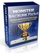 Product picture Monster Backlink Packet