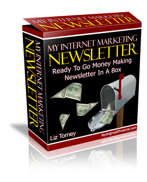 Product picture My Internet Marketing Newsletter - By Liz Tomey 