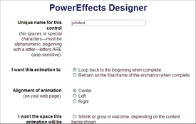 Product picture PowerEffects Designer - PHP