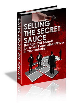 Product picture Selling The Secret Sauce