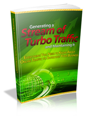 Product picture Generating a Stream of Turbo Traffic and Maintaining It 