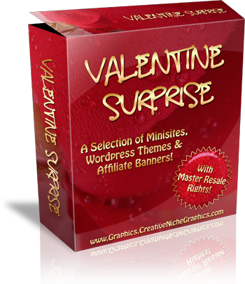 Product picture Valentine Surprise Graphics Package 
