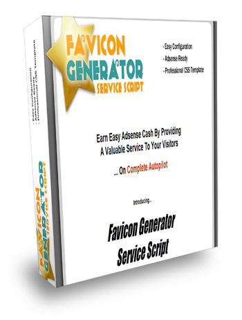 Product picture Favicon Generator Service Script 