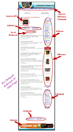 Product picture Music Search Engine Website 